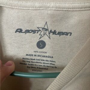 Almost human, anime tee